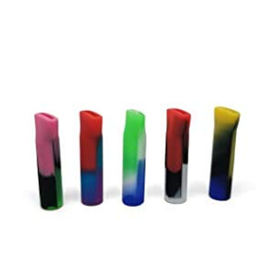 24 Pack Reusable Silicone Rolling Tips - Quik Wikk Trippy Tips - Clean Factory Sealed and Sterile