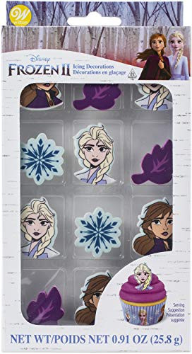Wilton Royal Icing Decorations 24-Pkg-Frozen 2