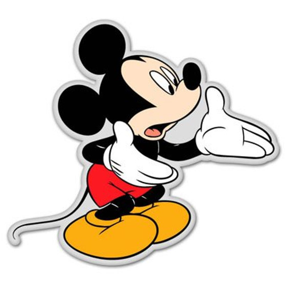 Mickey Mouse Wondering Vynil Car Sticker Decal - Select Size