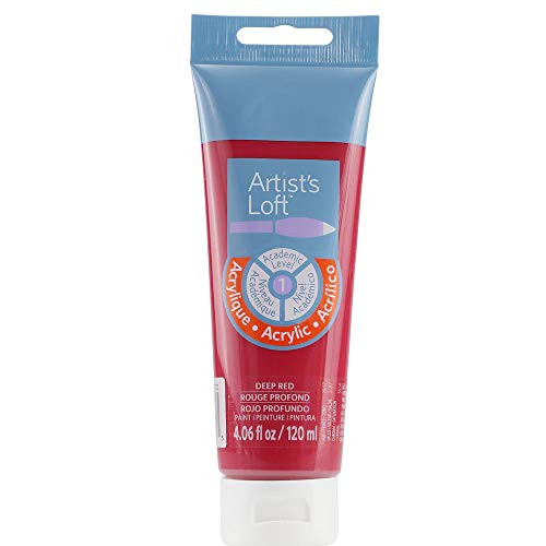 Acrylic Paint by Artist's Loft 4 Oz -Deep Red-