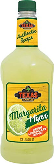 Texas Roadhouse Authentic Margarita Drink Mix Ready to Use 1.75 Liter Bottle -59.2 Fl Oz- Individually Boxed