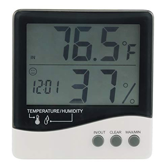 Grower's Edge Large Display Thermometer/Hygrometer