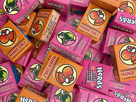 CrazyOutlet Candy Wonka Nerds Guava and Mango Chile Flavors 80 Mini Boxes