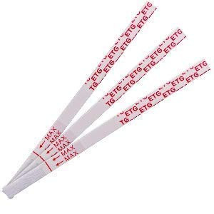 `25 Pack ETG Strips 80 Hour Detection Time Rapid Detection with
