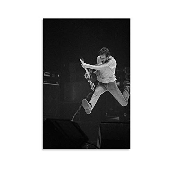 Pete Townshend Jump Poster Decorative Painting Canvas Wall Art Living Room Posters Bedroom Painting 20x30inch-50x75cm-