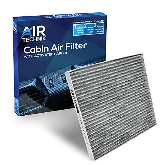 AirTechnik CF11776 Cabin Air Filter w-Activated Carbon - Fits Infiniti JX35 2013 QX60 2014-2019 - Nissan Altima 2013-2018 Maxima 2016-2019 Murano 2015-2019 Pathfinder 2013-2019