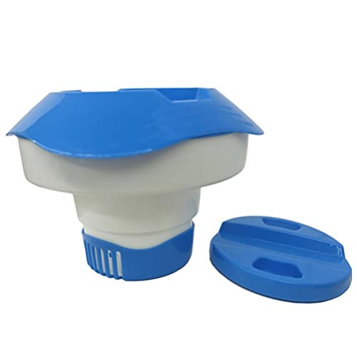 Chlorine Floater, Floating Chlorine Dispenser, Automatic Chlorine Tablet Holder for Swimming Pools Spas Hot Tubs and Fountains