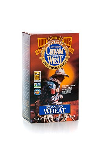 Cream of The West, 100% Natural Hot Cereal, Roasted Wheat - 24 oz. Single Box