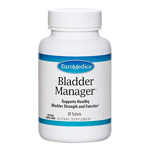 EuroMedica Bladder Manager - 30 Tablets - Clinically-Studied Herbal Supplement - Support Bladder Strength & Healthy Urinary Tract Function - Formulated for Men & Women - 30 Servings