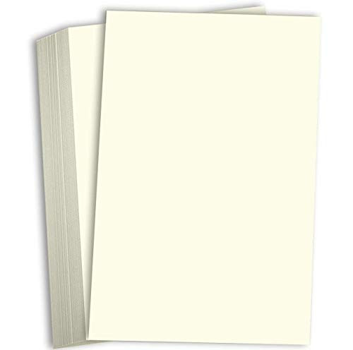 Hamilco Cream Cardstock 11x17 Paper Heavy Weight 80 lb Cover Card Stock