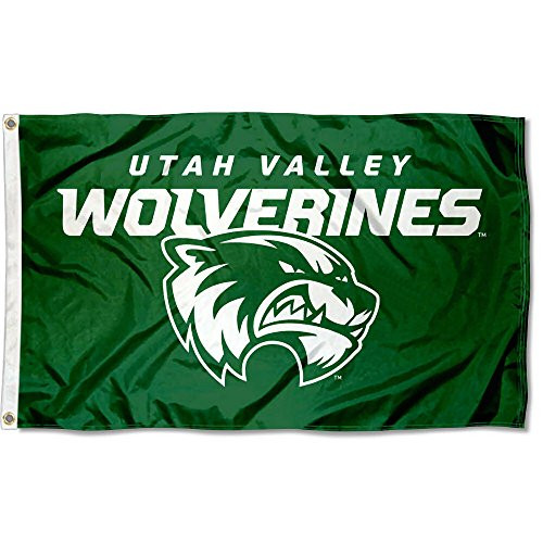 College Flags & Banners Co. Utah Valley Wolverines New Logo Flag