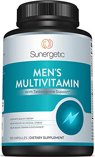 Premium Men�s Fertility Support Supplement � Powerful Men�s Multivitamin� Supports Energy, Stamina, Endurance & Stress Management � with Zinc, Ashwagandha, Maca, L-Carnitine & Vitamins � 120 Capsules