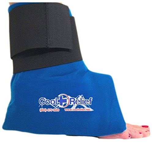 Cool Relief Flexible Ice Cold Wrap, Foot Cold Pack and Ankle