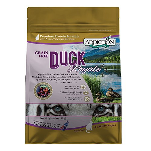 Addiction Duck Royale Grain Free Dry Cat Food, 4 Lb.