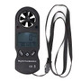 Air Volume Measuring Meter Digital Thermometer Anemometer 3-in-1 Air Flow Speed for Travelling for Hiking for Indoor Outdoor