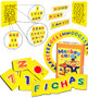 Monkey Flash Cards for Toddlers - Learn Word Building - Plenty of Letters Educational Homeschool Activities - Alphabet Learning for Kids in Kindergarten Preschool - Learn ABC Through Play -Spanish-