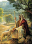 LDS Plastic Lost No More Art Temple Recommend Holder - Greg Olsen Art