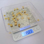 INTBUYING Kitchen Digital Food Weight Scale for Cooking Baking Jewelry Grams and Ounces Measures 2000g x 0.1g