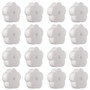 tchrules 16 Pcs Oil Absorbing Scum Sponge Flower for Swimming Pool Spa and Hot Tub, Oil Slime Grime and Scum Cleaning Reusable Scum Absorber