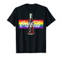 Coca-Cola Pride Rainbow Panel Bottle Logo T-Shirt