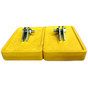 Extension Ladder Shoe Kit-Feet Pads-Step Ladder Foot Assembly-Parts-Accessories?2Pcs? -Yellow-