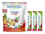 Keto Vitals Tropical Electrolyte Powder Stick Packs - Keto Friendly Electrolyte Travel Packets -Variety Pack Individual Packets -Energy Drink Mix - Zero Calorie Zero Carb -Cherry Limeade 15 Count-
