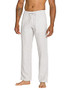 URRU Mens Linen Cotton Pants Lightweight Drawstring Waist Yoga Beach Trousers Summer Casual Jogger Pants White XL