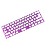 Universal Anodized Aluminum Plate Positioning Board Plate Support ISO ANSI for GH60 PCB 60 percent Keyboard DIY