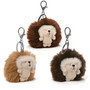 Gund Ganley Natural Poofs Plush Hedgehog Keychain