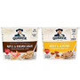 Quaker Instant Oatmeal Express Cups, Maple & Brown Sugar and Honey & Almond Variety Pack, 12 Count