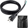 Replacement Cord for Air Fryer - Original Power Cord for COSORI, Ultrean, COMFEE, Dash, Ninja, GoWISE, Chefman Air Fryer Replacement Cord for PowerXL Air Fryer 3 Prong Heavy Duty