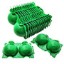 Markeny Reusable Plant Rooting Ball, Plant Propagation Root Ball Effective Invisible Propagation-Green, 15PCS-