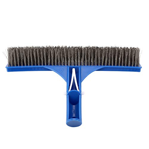 Stainless Steel Pool Brush 10" Strong Aluminium Swimming Pool Cleaning Brush Cleaning Brushes