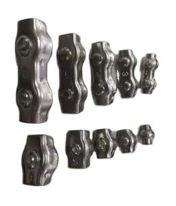 Shock Poly Rope Connectors FENCE SHOCK Poly Rope Connector Wires Splicer Galvanized Steel ...