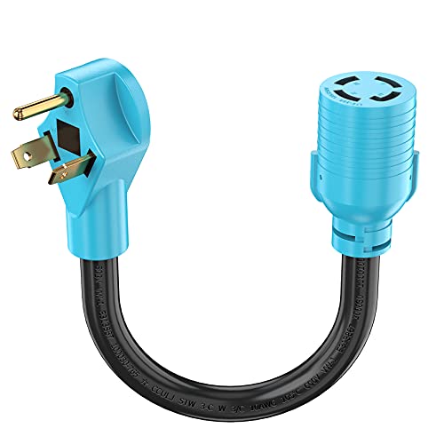 CircleCord Generator Transfer Switch Adapter Cord, TT-30P Male to L14 ...