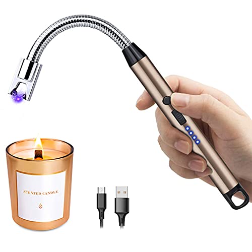 Electric Lighters for Candles Rechargeable Lighter Long Plasma Arc USB