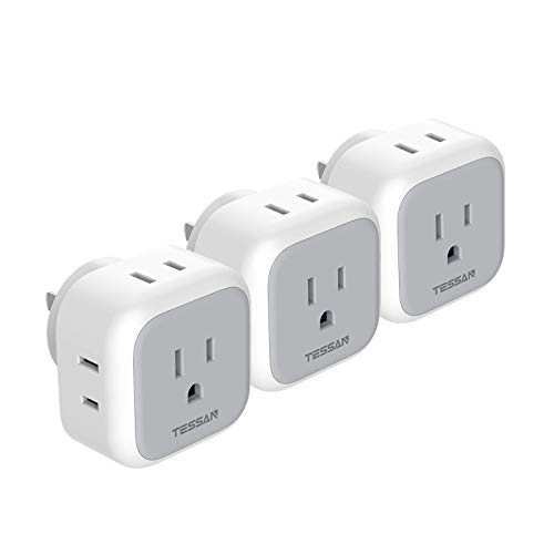 Multi Plug Outlet Extender TESSAN Outlet Splitter with 4 Electrical ...