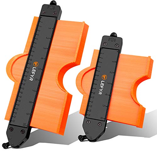 Contour Gauge Duplicator with Lock LEFYR Shape Duplication Gauge Tool 2 ...