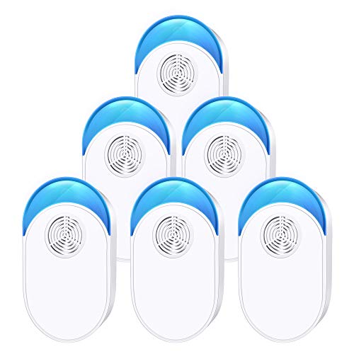 Shootingstar Ultrasonic Pest Repeller 6 Pack, Indoor Home Defense Pest