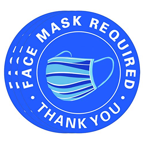 Face Mask Required Sign Before Entering Vinyl Sticker Self Adhesive ...