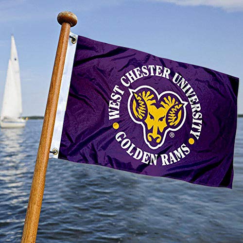College Flags and Banners Co. West Chester Golden Rams Boat and