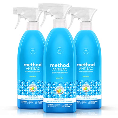 Method Antibacterial Bathroom Cleaner Spearmint 28 Fl Oz 3 Pack