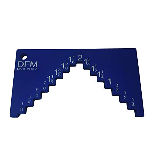 DFM Saw Height Gauge MADE IN USA for Table Saw and Router Tables Famous Microgreens