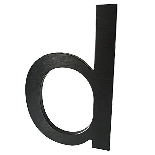 Modern House Letters Premium Aluminum Floating Home Address Letter