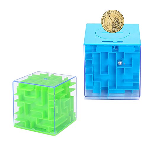 Money Maze Puzzle Box AHYUAN Money Holder Puzzle 3D Maze Puzzle Boxes