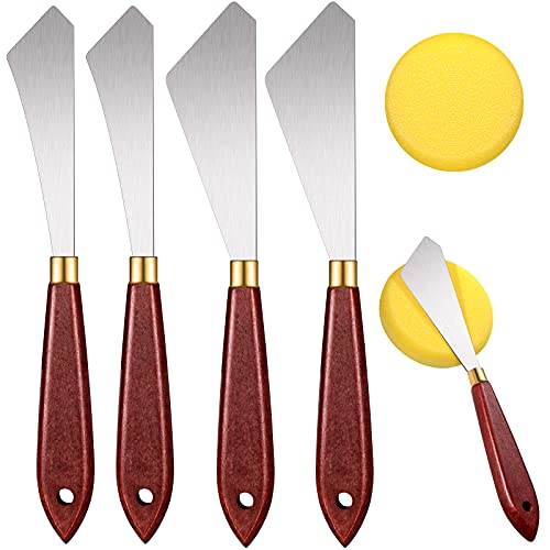 Painting Knife Set Palette Knives Stainless Steel Artist Palette Knife
