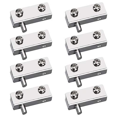 UFURMATE Pivot Hinge 8Pcs Frameless Glass Door Pivot Hinges Glass