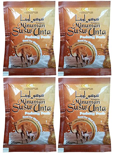 Camel Milk Powder Instant Drink 25g, (4 Sachets) - Famous Microgreens