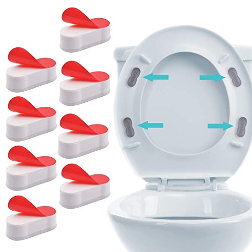 Bidet Toilet Seat Bumpers by JP Bathroom Master Pack of 4 5cm x 2cm