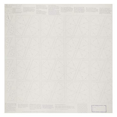 Benartex Foundation By The Yard Kaleidoscope FBTY 45in Panel White ...